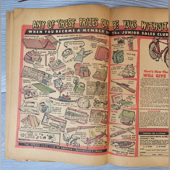 Strange Suspense Tales Vintage Comic Book - Black Cat Mystic July-September 1956 - Picture 5 of 11